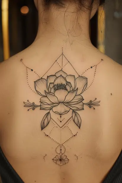 peony tattoo ideas 4