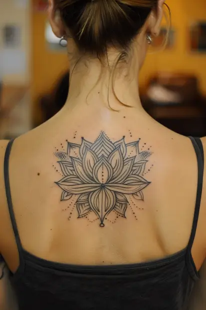 lotus flower tattoos 11