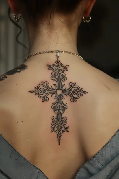 cross tattoo ideas 16