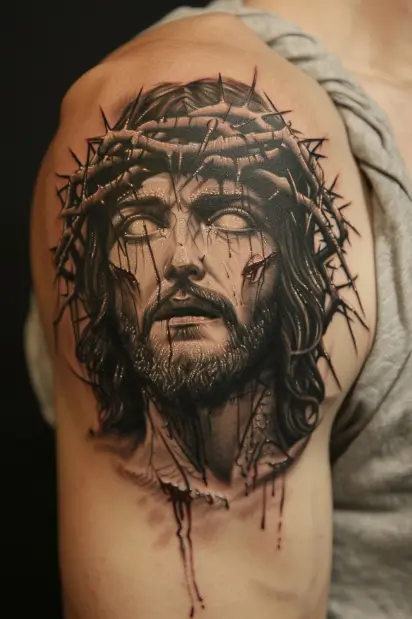 jesus tattoo ideas 13