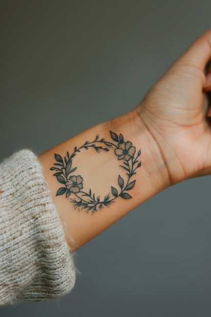 wrist tattoos for women 19