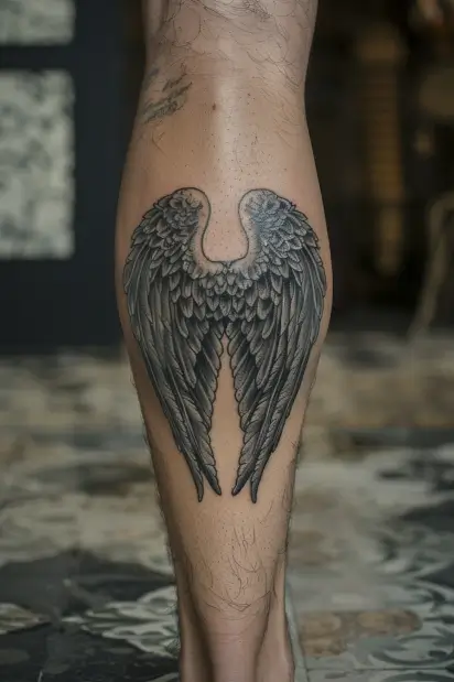 angel wings tattoo ideas 4