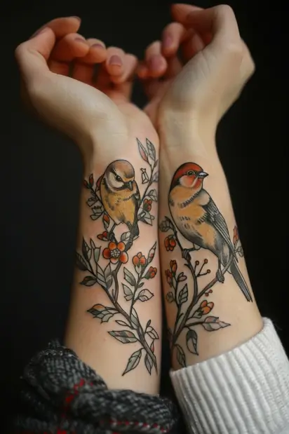 bird tattoos for women 23