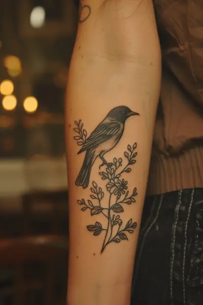 bird tattoos for women 13