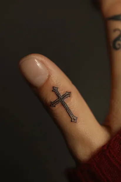 finger tattoos for women 8
