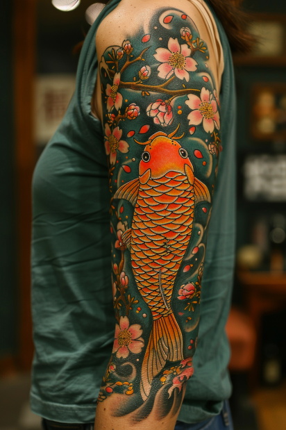 bicep tattoos for women 2