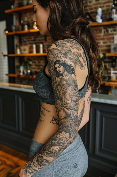sleeve tattoos for women 14