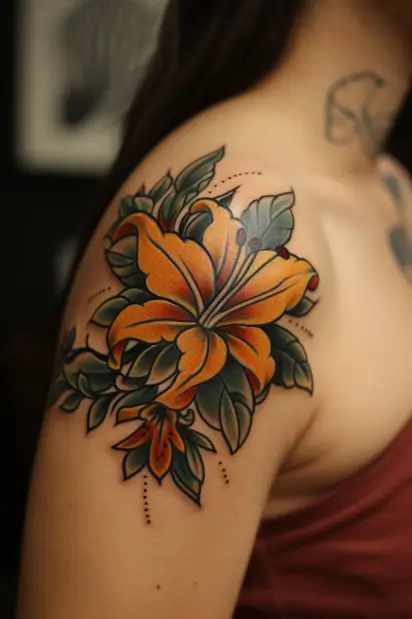 lily tattoo ideas 9