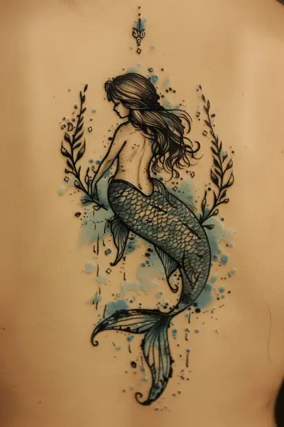 ocean theme tattoos 3
