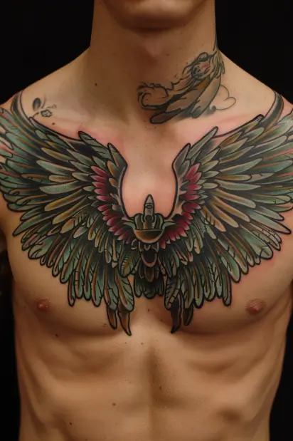 angel wings tattoos 11