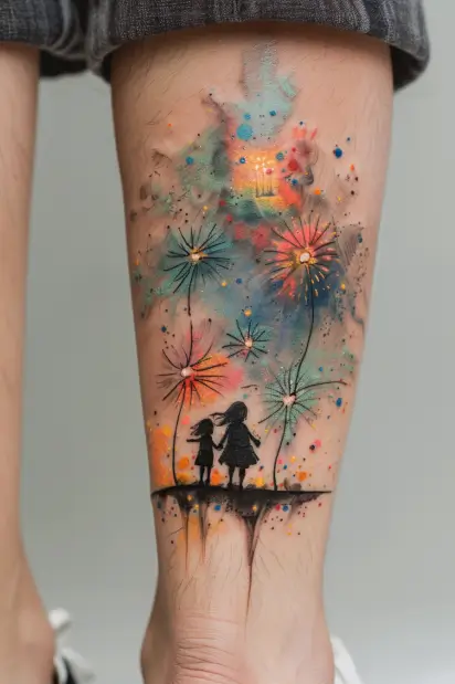 mother daughter tattoos 31