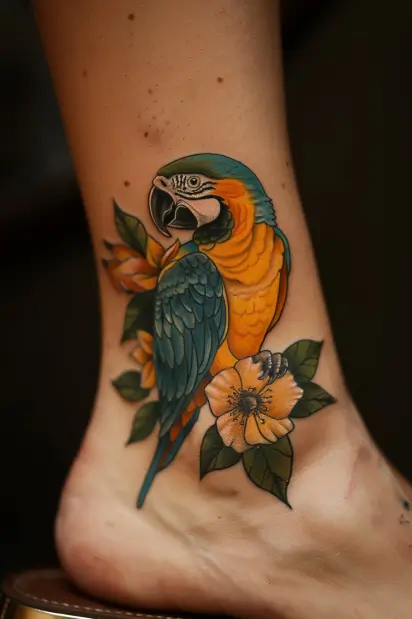 bird tattoos for women 15