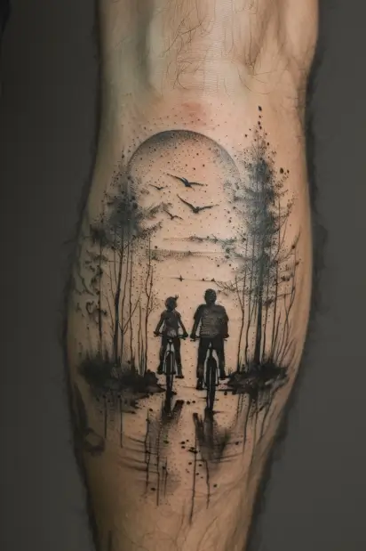 Father and Daughters Tattoo Ideas 12