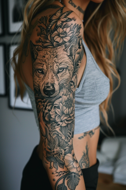 sleeve tattoos for women 11
