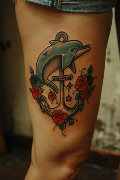 dolphin tattoo ideas 13