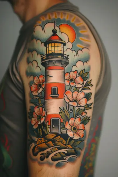 ocean theme tattoos 6