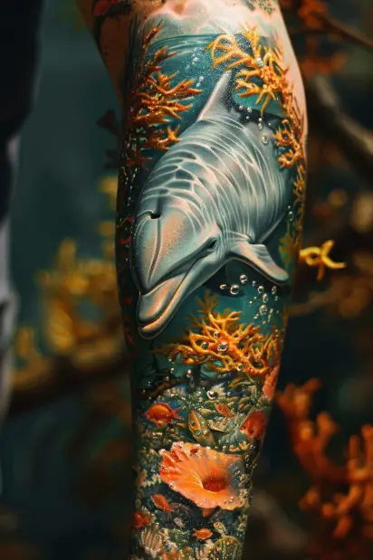 dolphin tattoo ideas 12