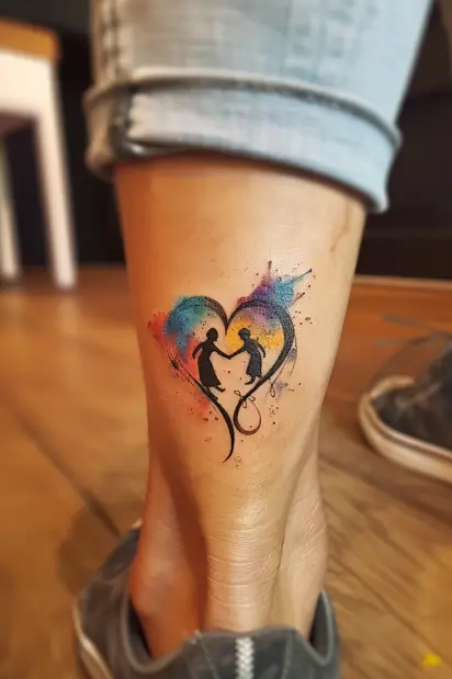 mother daughter tattoos 6