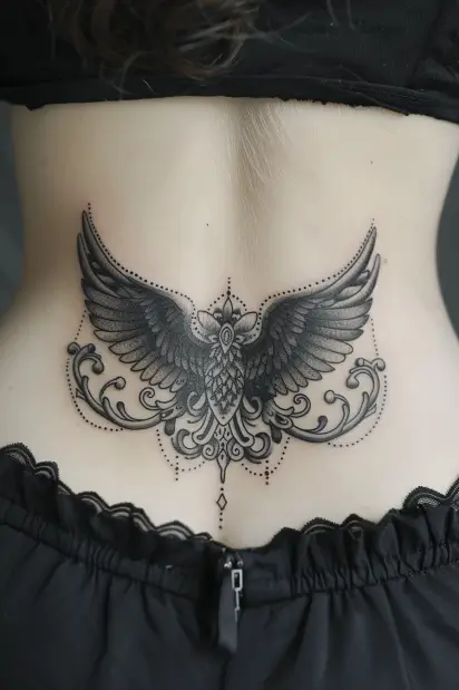 angel wings tattoos 16