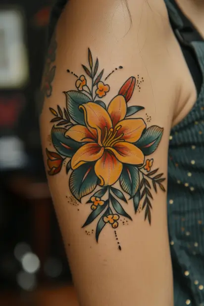 lily tattoo ideas 2