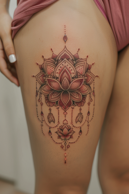 thigh tattoos for women 1