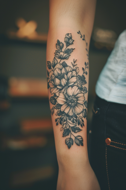 forearm tattoos for women 6